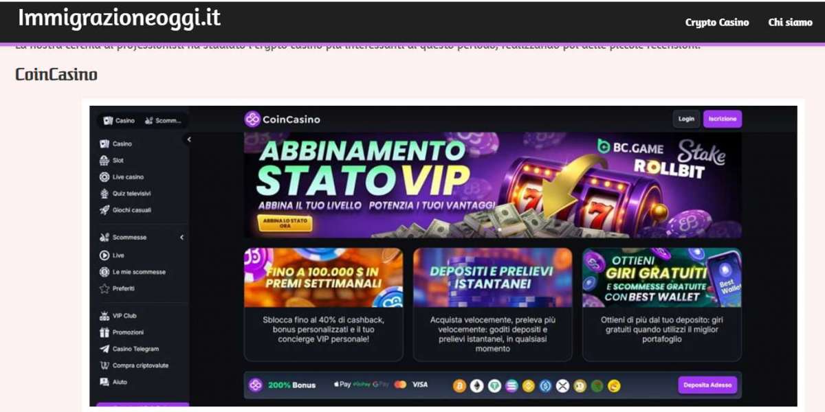 Bonus e Promozioni nei Migliori Crypto Casino 2026